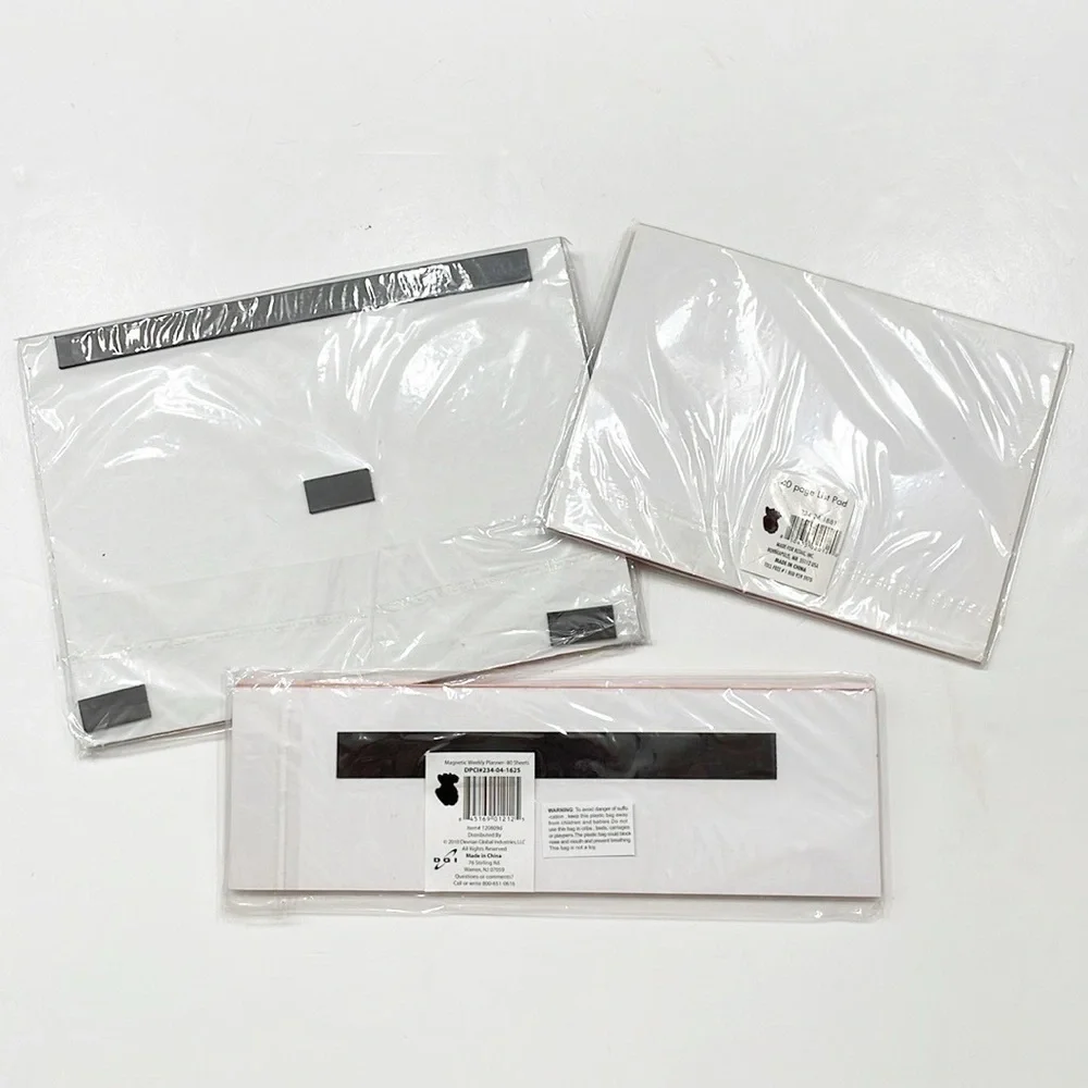 Days of the Week notepads - Set of 3